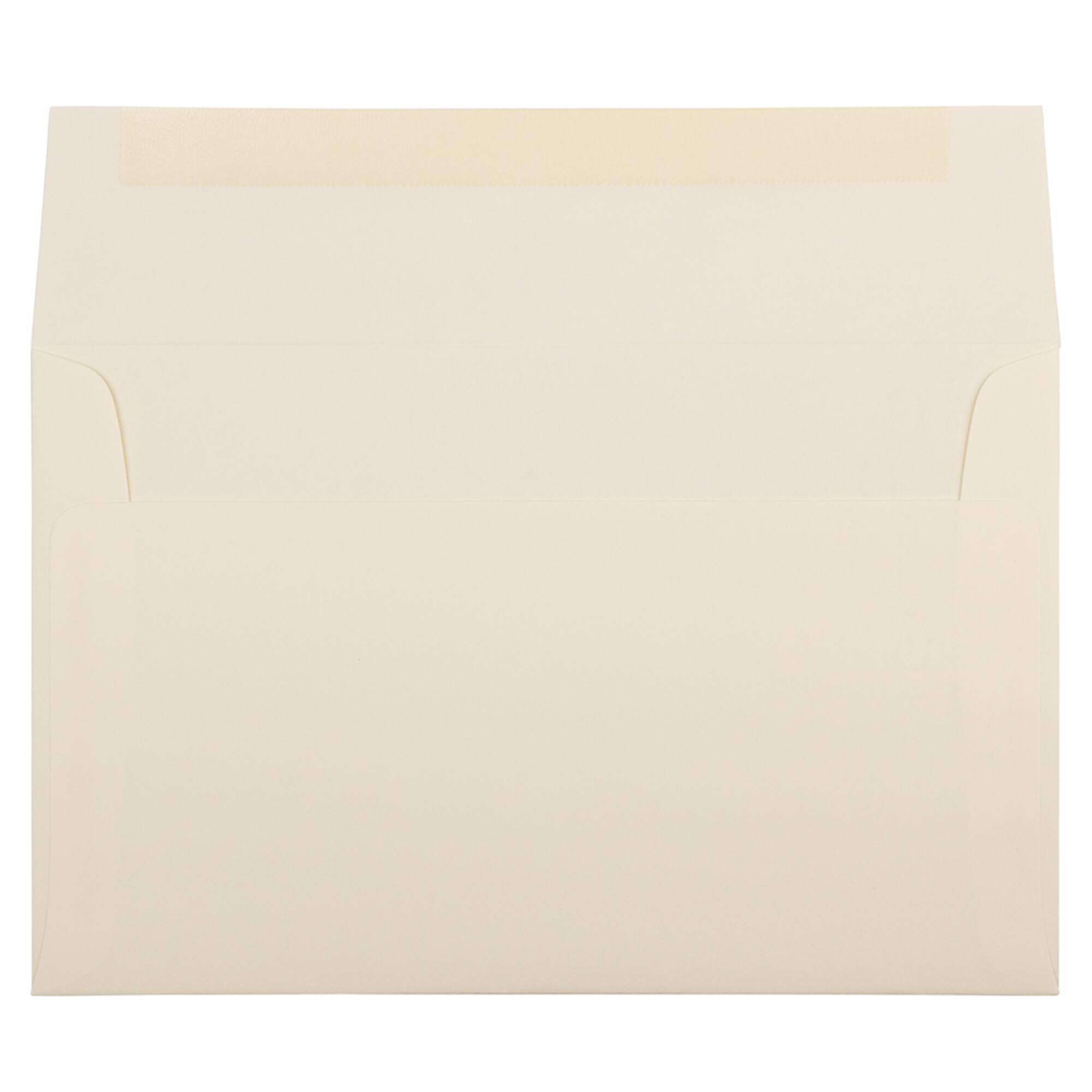 JAM Paper A10 Ivory Wove Strathmore Invitation Envelopes